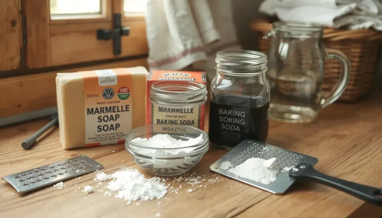Faire sa lessive soi-même : la recette grand-mère efficace (savon de Marseille, bicarbonate)