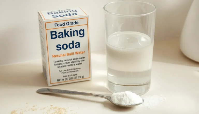 Dosage bicarbonate de soude à boire : le guide pratique (quantités, fréquence et précautions)
